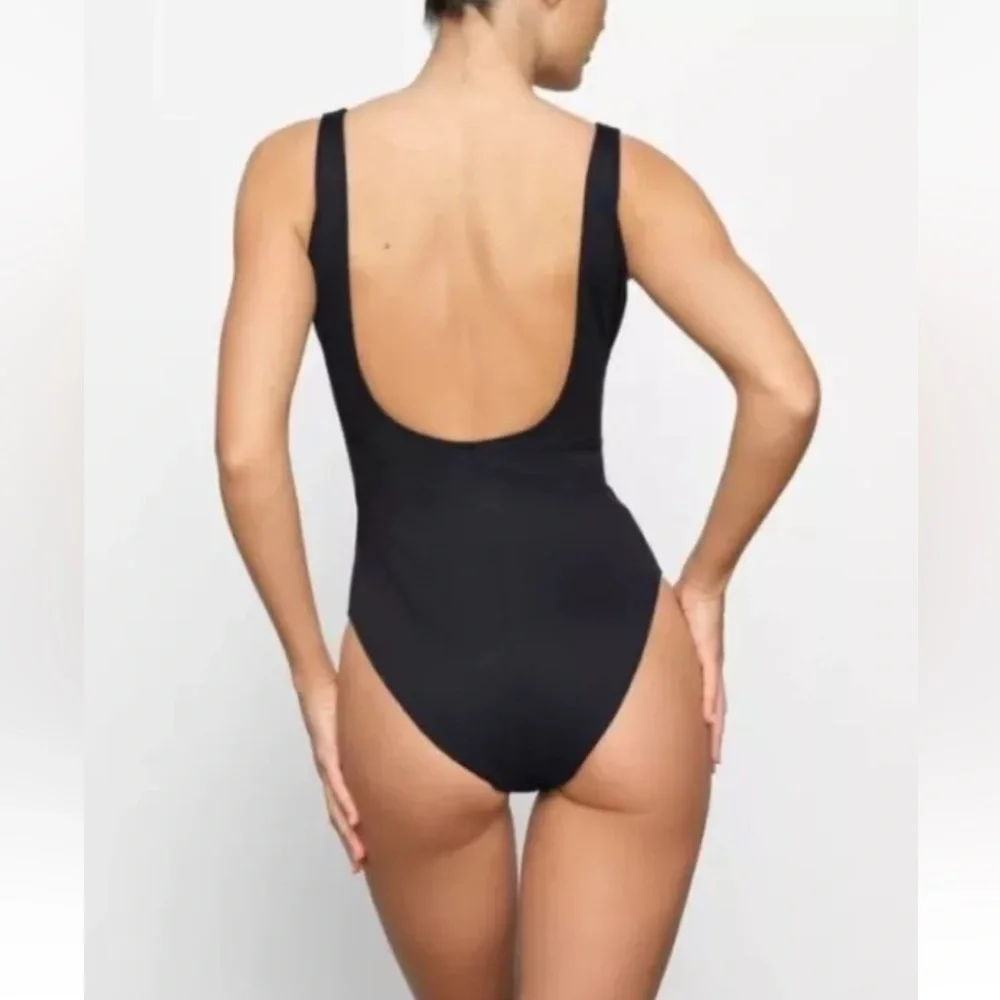 SKIMS SCULPTING SWIM TANK ONE PIECE | STYLE: OP-BAF-2758 | COLOR: MIDNIGHT | NEW